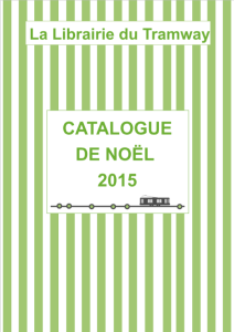 Couverture catalogue noël 2015