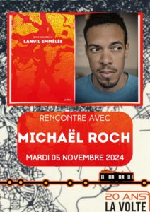 Affiche de la rencontre avec Michael Roch