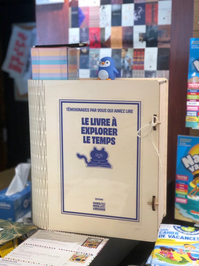 Capsule temporelle des 10 ans de Chez mon libraire