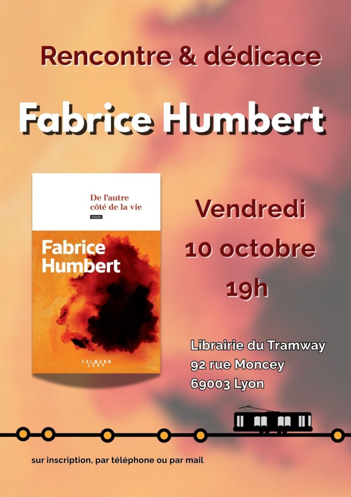 Affiche de la rencontre avec Fabrice Humbert