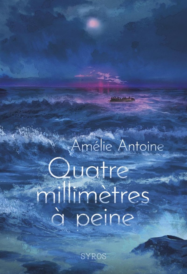 Couverture du livre jeunesse Quatre Millimètres à peine d'Amélie Antoine
