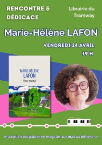 Affiche de la rencontre avec Marie-Hélène Lafon